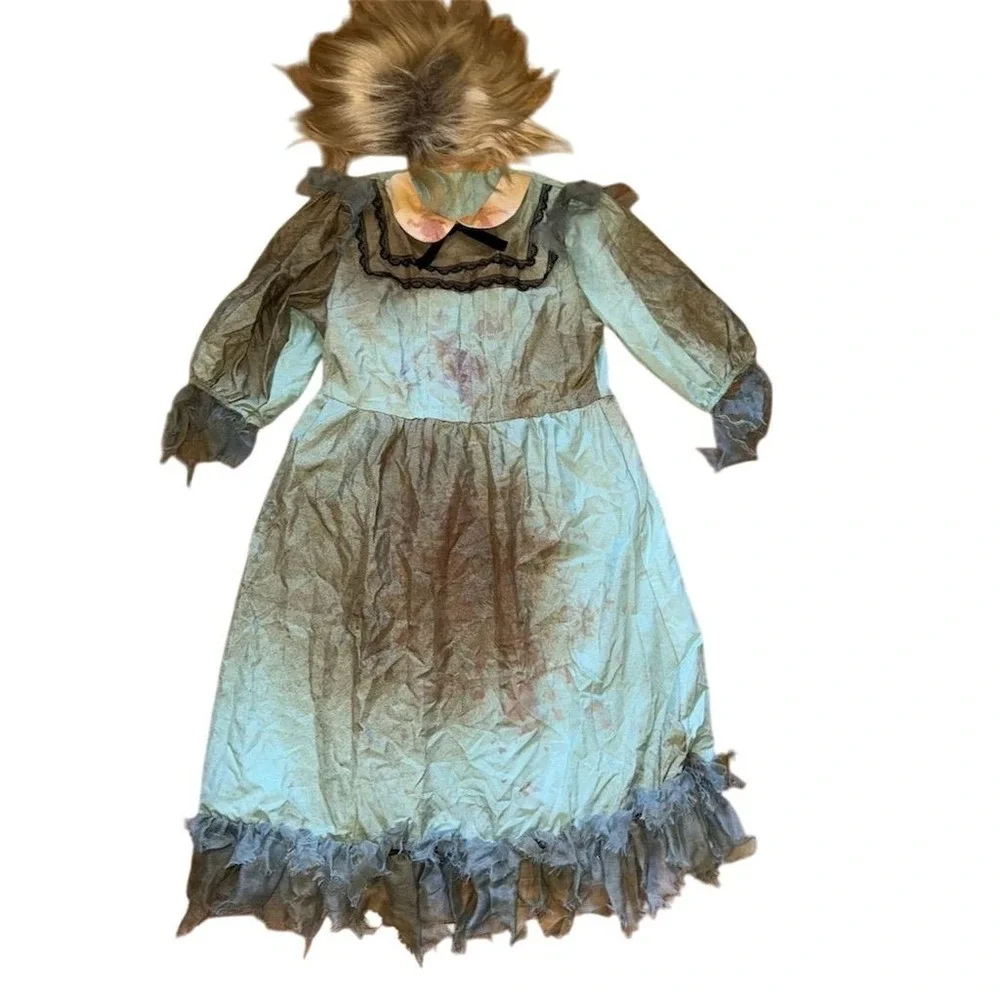 Grady Twins Inspired Halloween Costume with Wig Adult Unisex‎ Size M horror